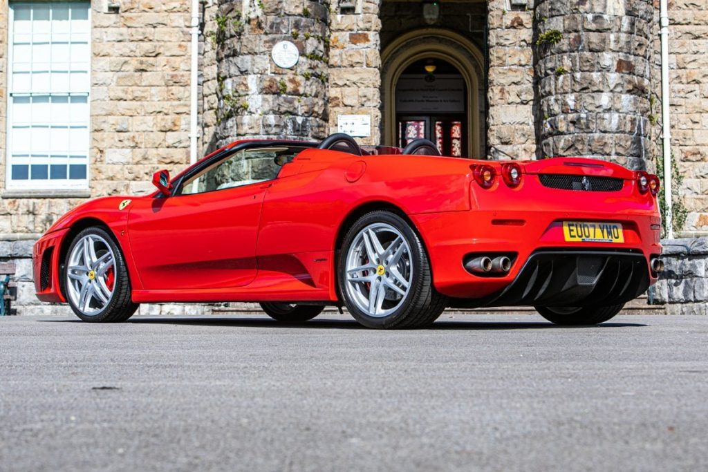 Ferrari F430 Spider - друга машина марки Ferrari в автопарку Роналду