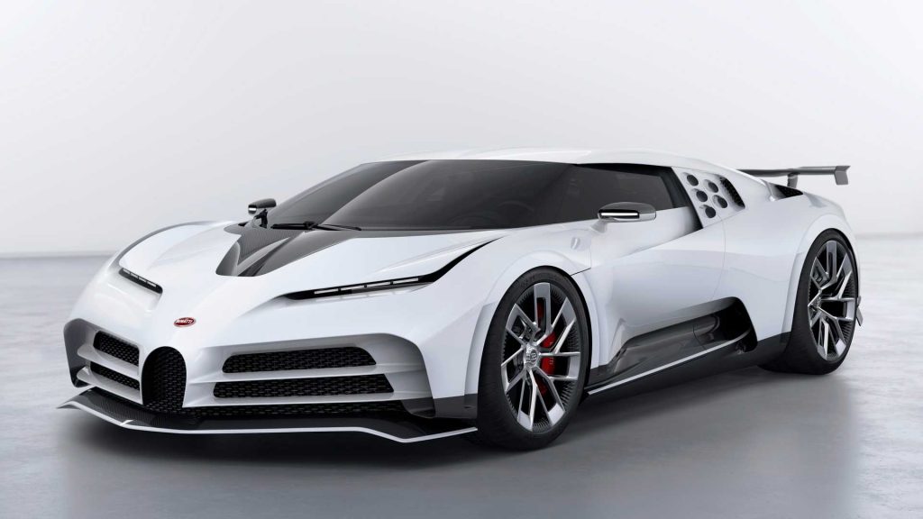 Bugatti Centodieci, який Кріштіану придбав після перемоги в Серії А