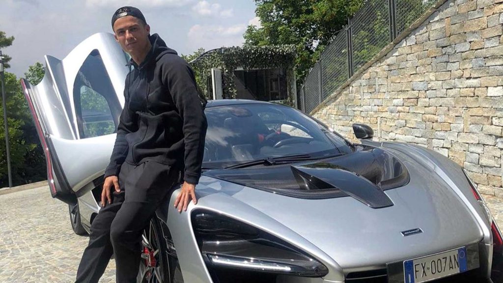McLaren Senna Кріштіану Роналду