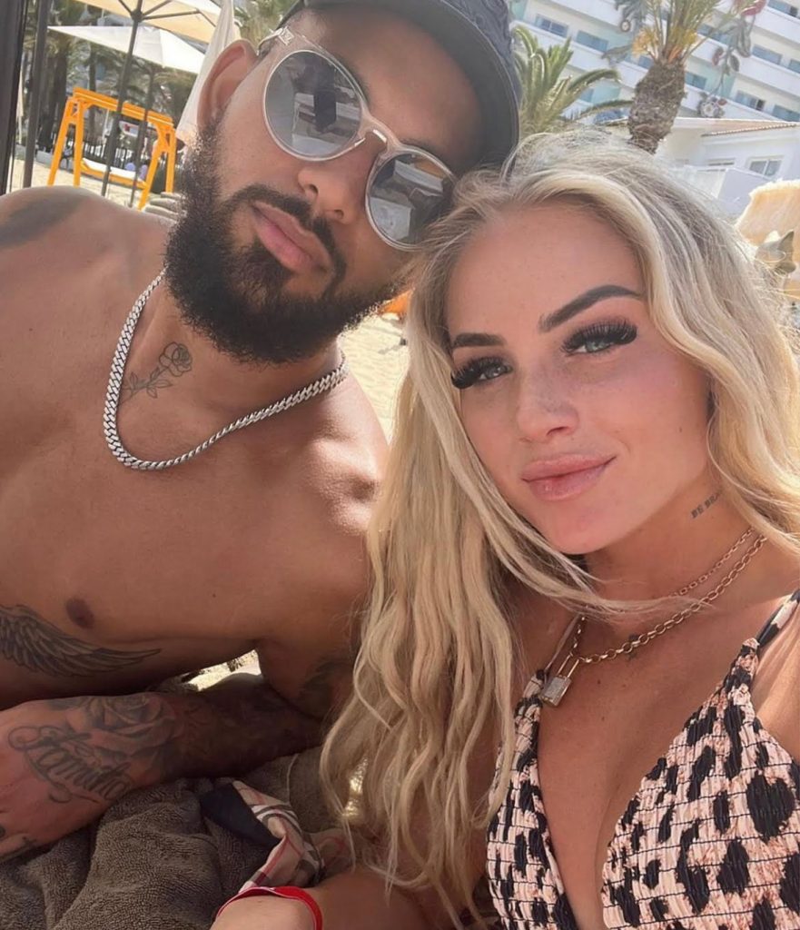 Douglas Louis and Alisha Lehmann