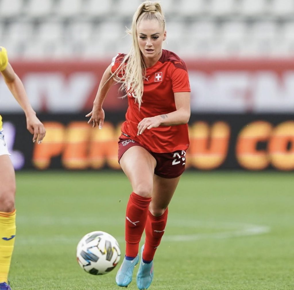 Lehmann in the Swiss national team