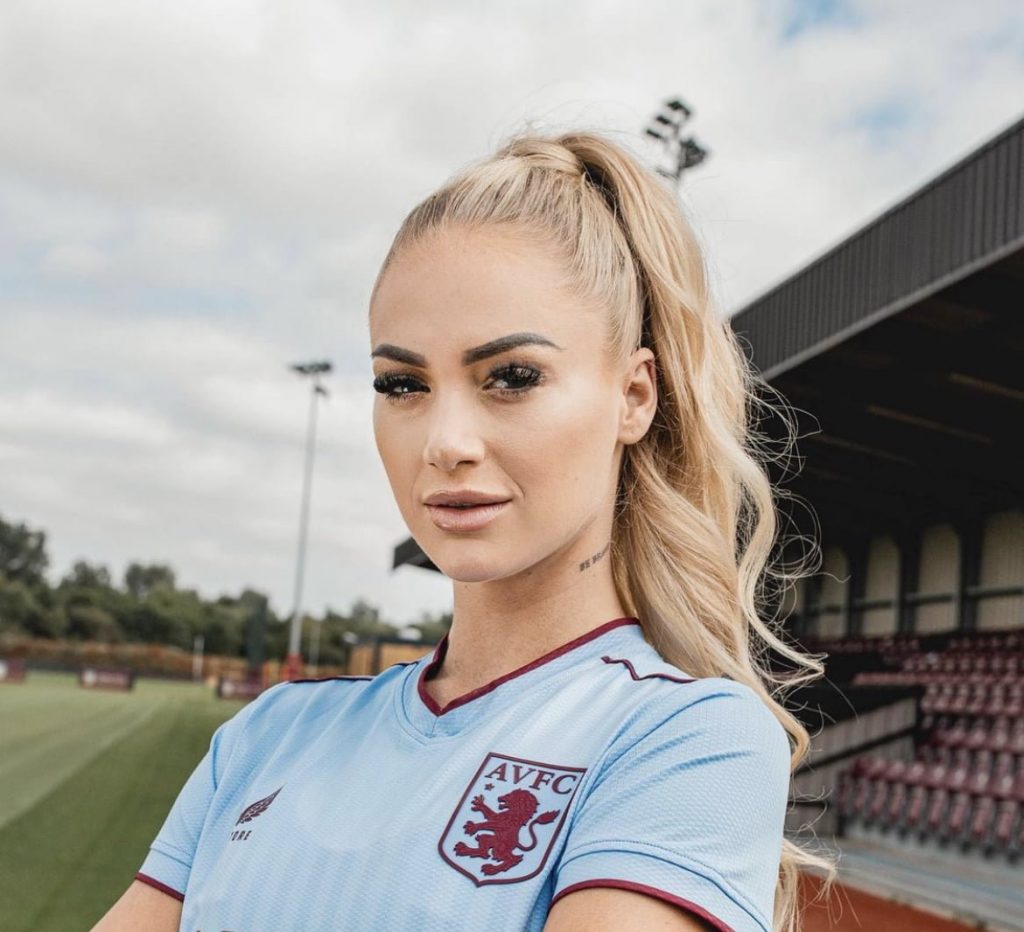 Photography by Alisha Lehmann for the Aston Villa website