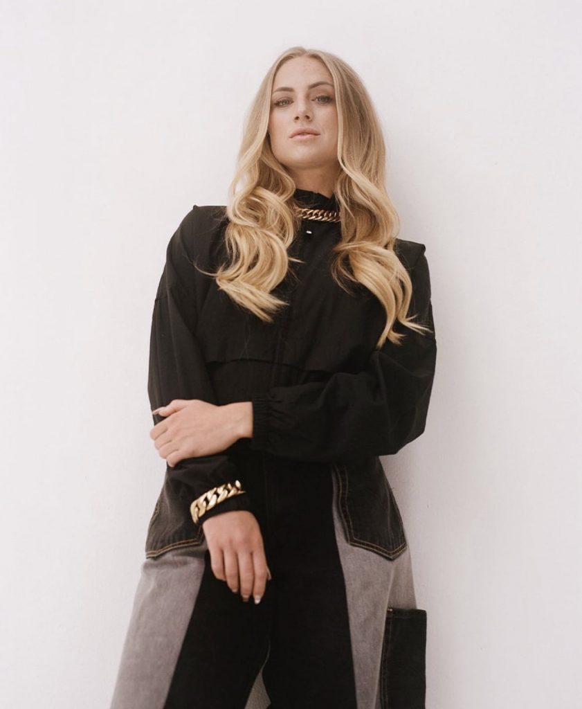Alisha Lehmann poses for a photo