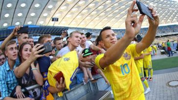 Євген Коноплянка у збірній України