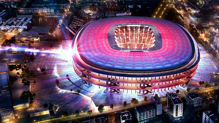 10 уникальных стадионов, которые появятся в ближайшее время 7 Фото стадіону Камп Ноу